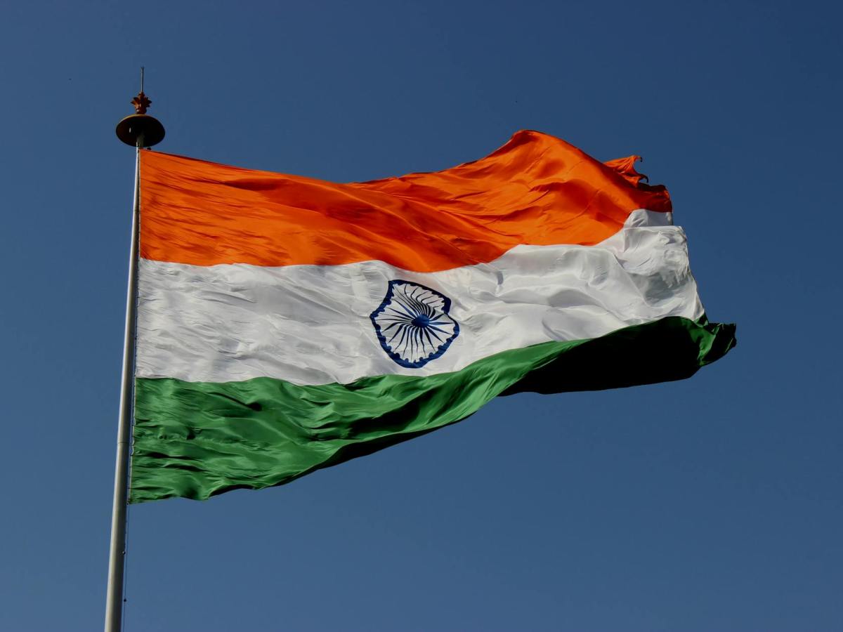 horizontally striped flag