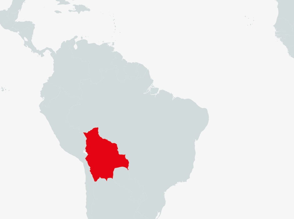 Bolivia map