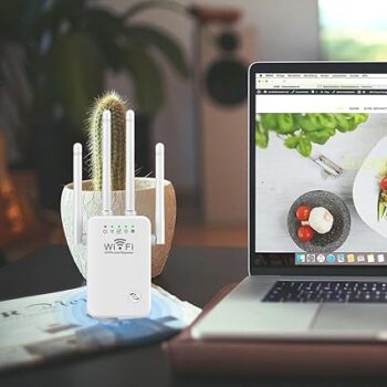 PAREKS Repetidor Extensor WiFi - Amplificador de señal de Internet inalámbrico - Image 4