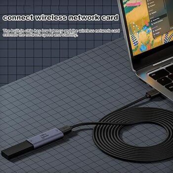 Amplificador WIFI, extensor de alcance WIFI | Adaptador de 2 puertos - Image 3