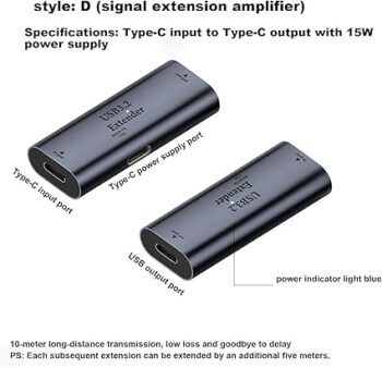 Amplificador WIFI, extensor de alcance WIFI | Adaptador de 2 puertos - Image 2